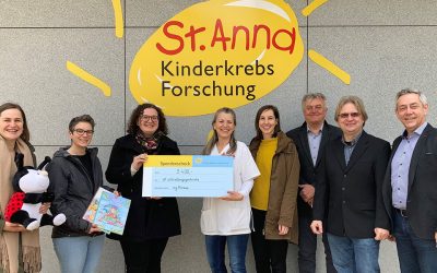 3.400 Euro für die Kinderkrebsforschung